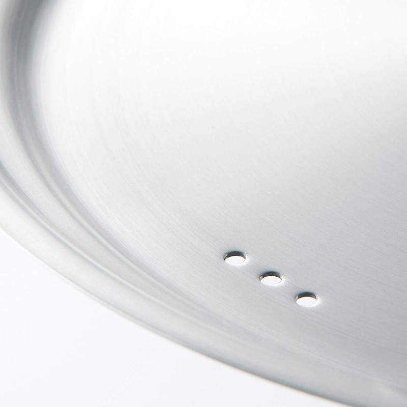Mujin Ryohin Stainless Steel Multi-Purpose Lid for Diameter 20-22 cm