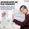Sobakawa Cloud Pillow with Microbead Fill- Microbead Pillow- Contoured-Shaped Pillow