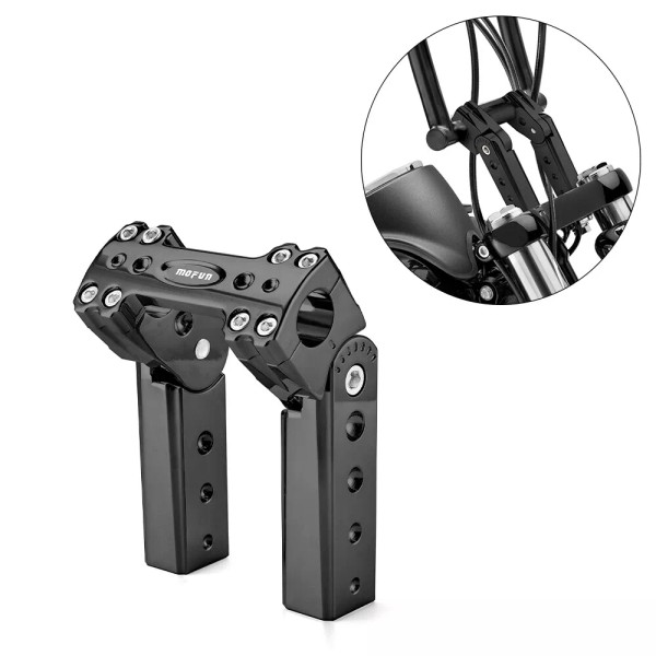 MOFUN Adjustable Pullback Handlebar Riser 6" Tall 1" Clamp For
