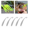 VGOL Pack of 50 Artificial Baits Paddle Tail Soft Plastic