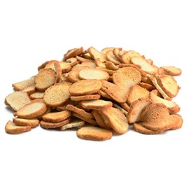 Candy Retailer Mini Garlic Bagel Chips 1 Lb