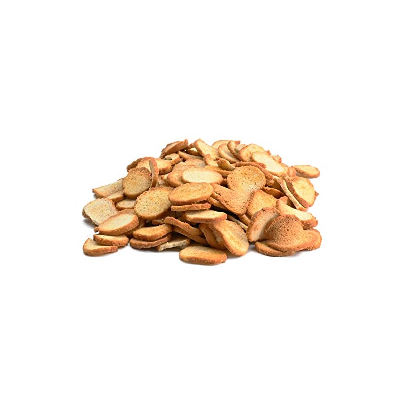 Candy Retailer Mini Garlic Bagel Chips 1 Lb