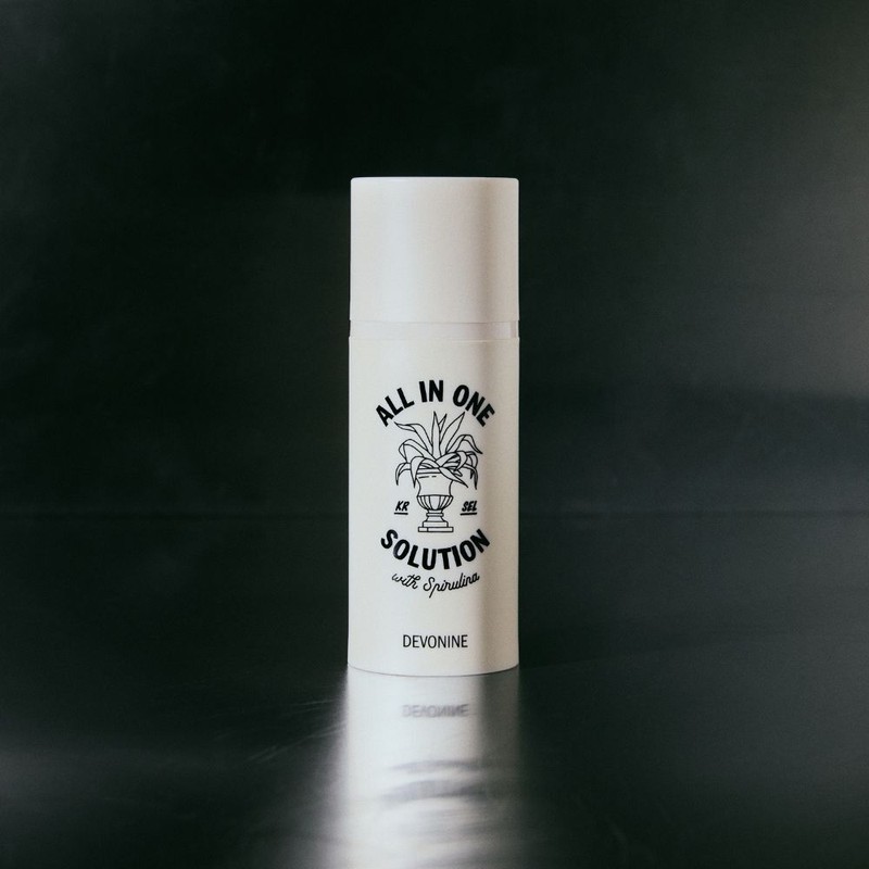 Debonine 비건 올인원 솔루션 with 스피루리나 추출물 Vegan All-In-One Solution
