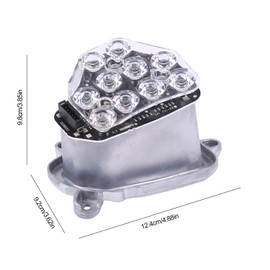 63117271902 DRL Daytime Running Light Indicator Control Unit Module Stabiliser Right Side Compatible with F10 HID Xenon Headlight Ballast Left