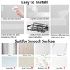 5 PCs Large Storage Shower Caddy,Stainless Steel Material,No Drilling Installation,Great