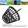 Black Golf Ball Basket Nylon Plastic Golfball Container Golf Ball