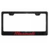 MVP Carbon Fiber License Plate Frame for Maserati