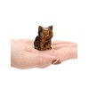 JSDDE Tiger Eye Crystal Cat Figurine for Cat Lovers Cute