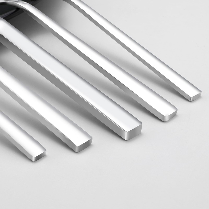 Kelenfer Silverware Set Flatware Set 18/10 Stainless Steel Mirror Polished