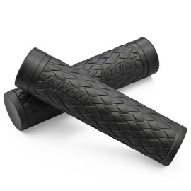 Daytona Motorcycle Grips for Handle Diameter φ25.4 (Inch Bar) 127mm Non-Penetrating End Grippy Grip GG-D-KNIT Black 47825