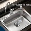 Sink Collection Stainless Steel Kitchen Sink Basket Strainer Plug Waste