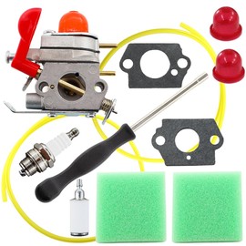 TOPREPAIR Carburetor for Poulan Pro PP25CFA PP25SFA 967185601 967185701 Craftsman 358.791530 25cc Weed Eater 358791010 358791530 358791030