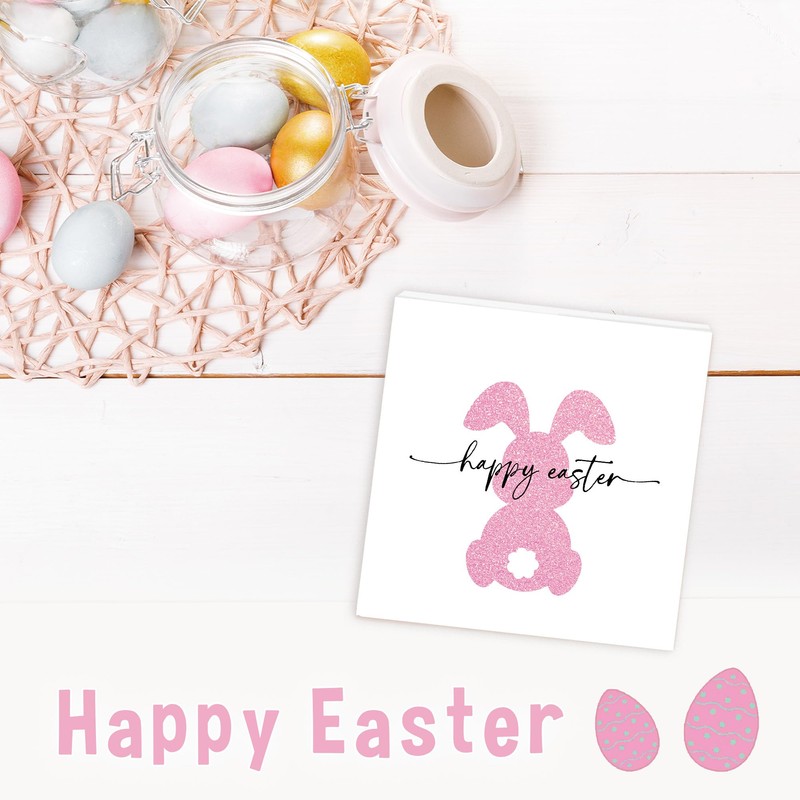 Rdtcgvss 4" X 4" Funny Easter Decor Desk Decor -