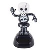 Freak Scene Solar Bobble Figure - Skeleton 2 - Black