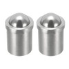 sourcing map Door Cabinet Closet Drawer 12mm Dia Stainless Steel