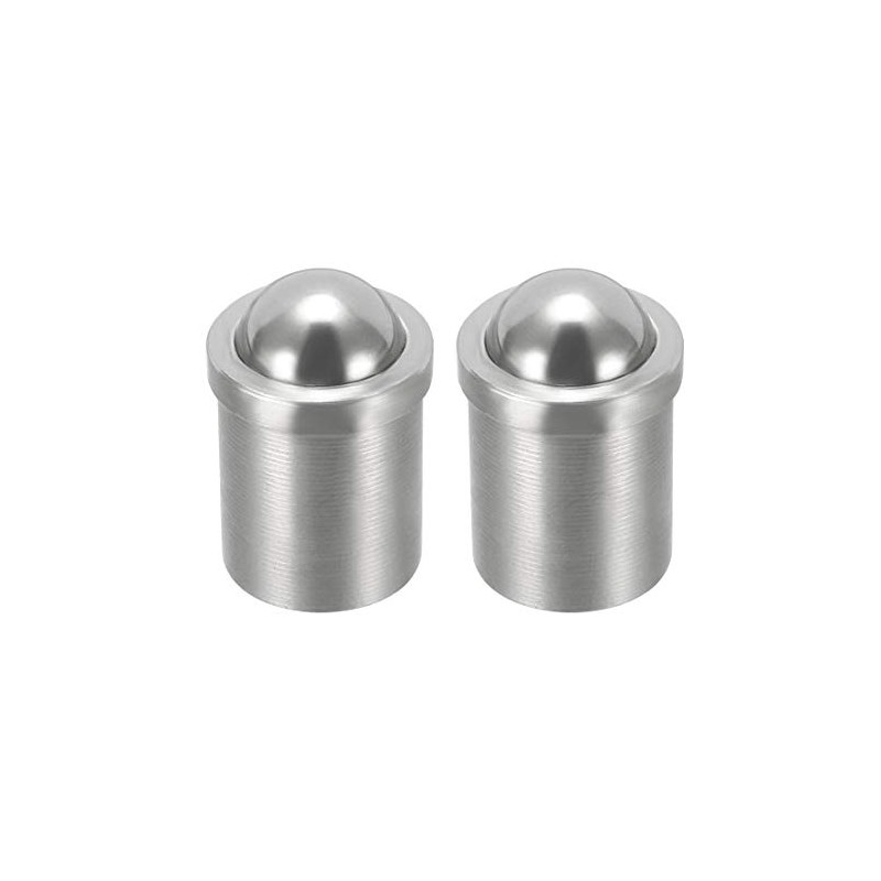 sourcing map Door Cabinet Closet Drawer 12mm Dia Stainless Steel