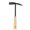 xelea Wooden Handle Metal Hand Garden Tool Digging Hoe,Black