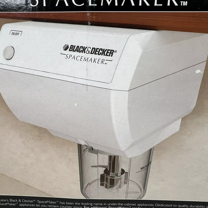 BLACK+DECKER New BLACK & DECKER SPACEMAKER Under Cabinet Mini Food