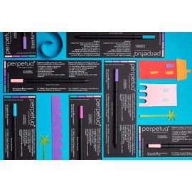 Perpetua Portofino Ecoological Pencils Collectible Pencil "Made in Italy" Recycled Graphite with Eraser Set Portofino with 4 Pencils Design and Technology for Writing and Painting Gift Ideas