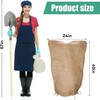 SAHENITEANA 2 Pack Burlap Winter Plant Covering Bags, 23.6×39.4 Inch