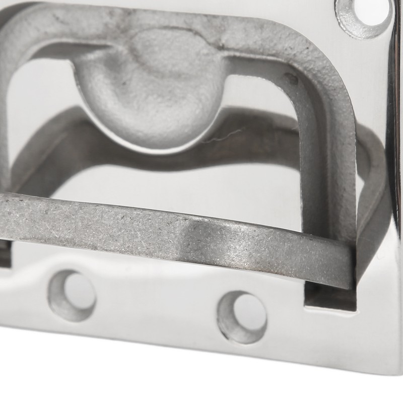 76mm Flush Pull Handle Square 316 Stainless Steel Polishing Lifting