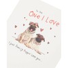 UK Greetings Valentines Day Card For Him/Her With Envelope -