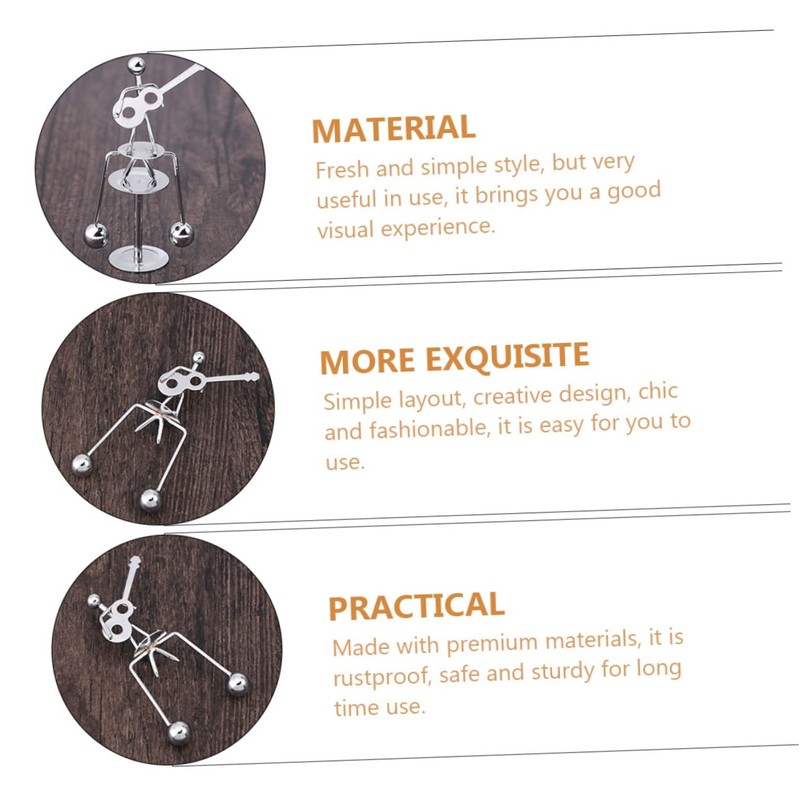 SAFIGLE 4pcs Guitar and Man Balancing Sculpture Stylish Decor for