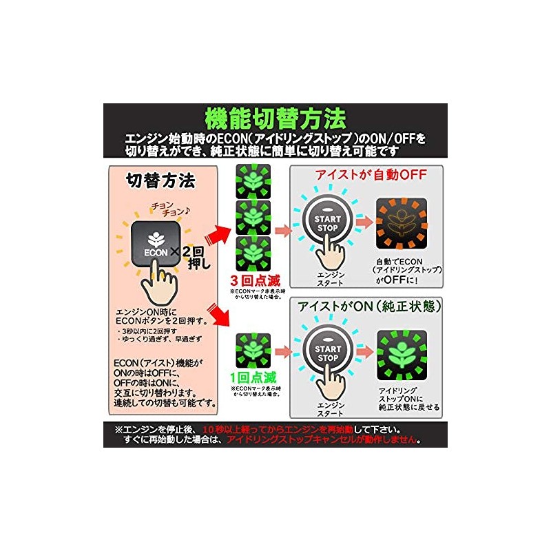 N-ONE JG3/JG4 N-VAN JJ1/JJ2 ECON Idling Stop Canceller Complete Coupler