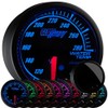 GlowShift Elite 10 Color 280 F Water Coolant Temperature Gauge
