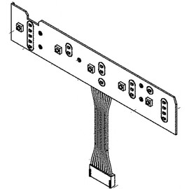 5304506923 Dishwasher User Interface Genuine Original Equipment Manufacturer (OEM) Part