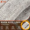 GSG SINCE 1998 Mens Sheepskin Classic Leather Driving Gloves Winter