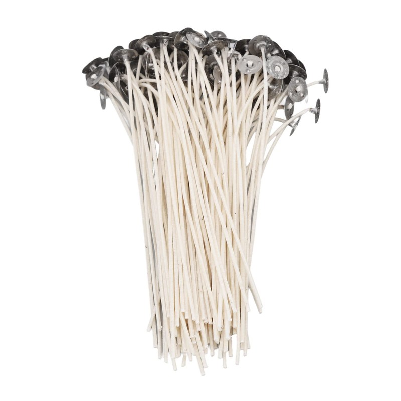 Wnesy Pabilos para Velas, algodón preencerado con núcleo de algodón