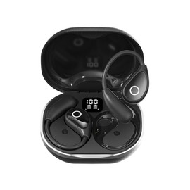 RuiJOTWAT Language Translator Earbuds, Ai Headphones Translator, 135 Languages Treble Translation In Real Time For Travel, Business,Learning Black