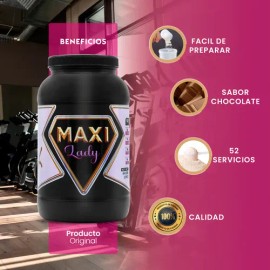 Maxi Lady Proteína  Colágeno Hidrolizado 2kg 52servicios                                                                                              