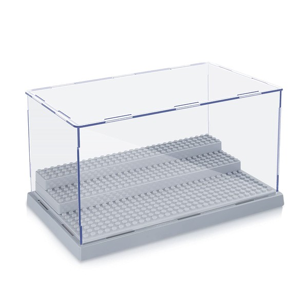 KKU Display Case for Figures, Minifigure Display Case Box Storage