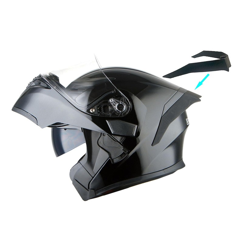 1Storm Motorcycle Modular Full Face Helmet Flip up Dual Visor