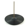 Zen Minded Japanese Incense Stick Holder - Black Izumo Stone Joss Burner