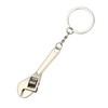 UKDGTMR Mini Adjustable Wrench Keychain, Universal Spanner, Metal Tool for