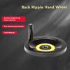 Revolving Handle Hand Wheel 18x200mm Backside Corrugated Hand Crank Handwheel