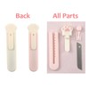 Kawaii Cat Paw Box Cutter (2 pcs, White Pink &