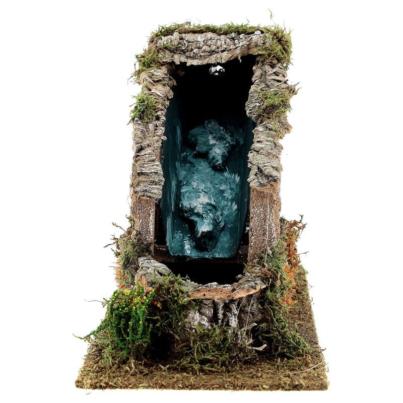 Holyart Waterfall with Pump for Nativity Scene, 15 x 10