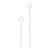 1Pc Silver Loop Turner Sewing Tool,Sewing Loop Turner Hook,Needle Hook,Crochet