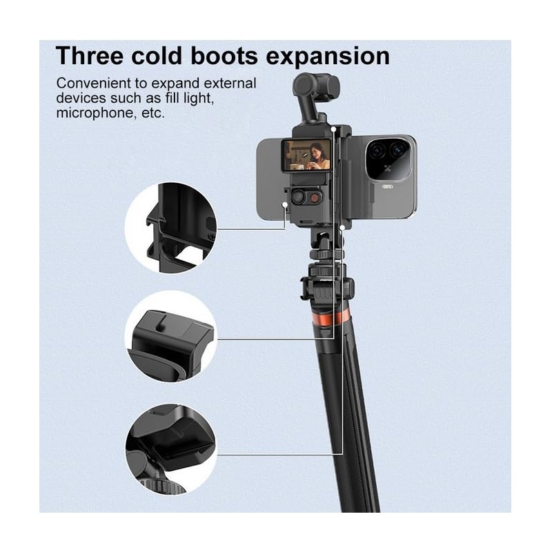 DJI OSMO POCKET 3 Extension Adapter Stand Cell Phone Holder
