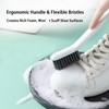 2-in-1 Detachable Shoe Cleaning Brush, Anti-Slip Long Handle Design, Multi-Purpose