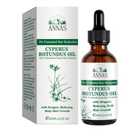 Cyperus Rotundus Oil for Hair Removal,100% Natural Cyprus Oil, Recommended Organic Formula,Reduces Hair Growth, Soothes Skin, Ideal for Men & Women, 60ml