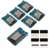 AITRIP Pack of 6 D1 ESP8266 Mini Board Development Board