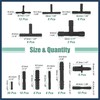 INFINAUTO 113 Pcs Automotive Vacuum Hose Connector Assortment Kit Durable