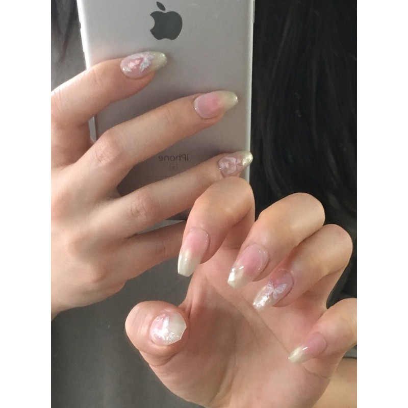 [Summer Nail Dream Core] Fairy Garden - Mini Short Oval