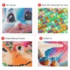 AIRDEA 5D Cute Little Mouse Diamond Painting Adults, DIY Diamond