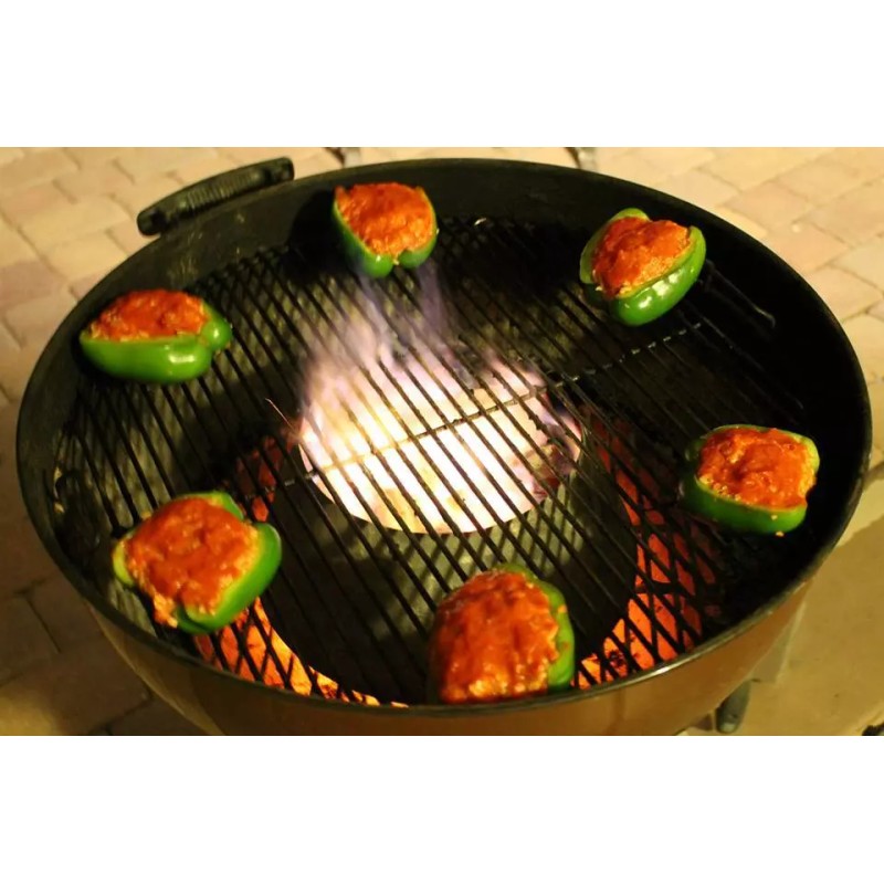 Vortex Medium BBQ Vortex™ BGE Kamado Kettle Charcoal Direct Indirect